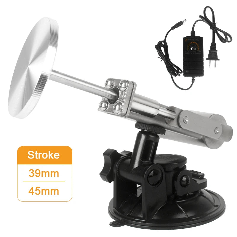 Telescopic Sex Machines 39Mm/45Mm Stroke with 60Mm Aluminum Plate Mini DC Reciprocating Linear Actuator Variable Speed Sex Toys