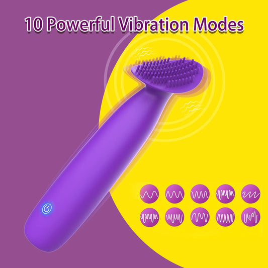 Adult Sex Toys Bullet Vibrators, Mini Vibrator Wand with 10 Vibration Modes, IPX6 Waterproof Personal Massager, Sexual Pleasure Tools Female Stimulator for Women Couples & Games