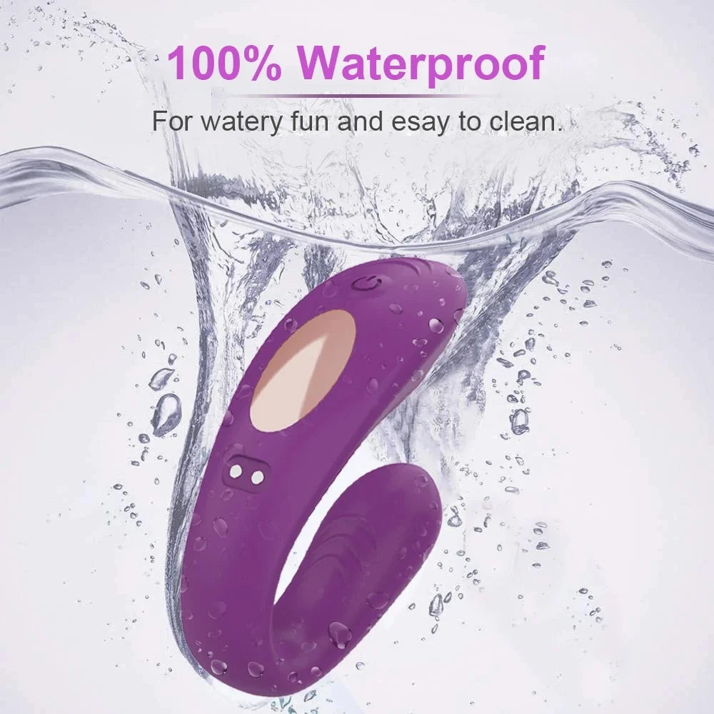 Wearable Panty Vibrator for Women Remote Control Wireless G Spot Stimulator Female Sex Toys Purple