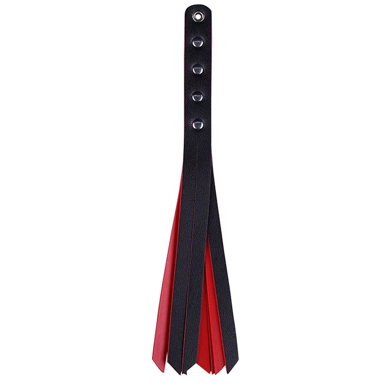 PU Leather Paddle Slapper Whip for Horse Training Enhance Pain Equestrian Training Horse Whip Equestrian Riding Crops