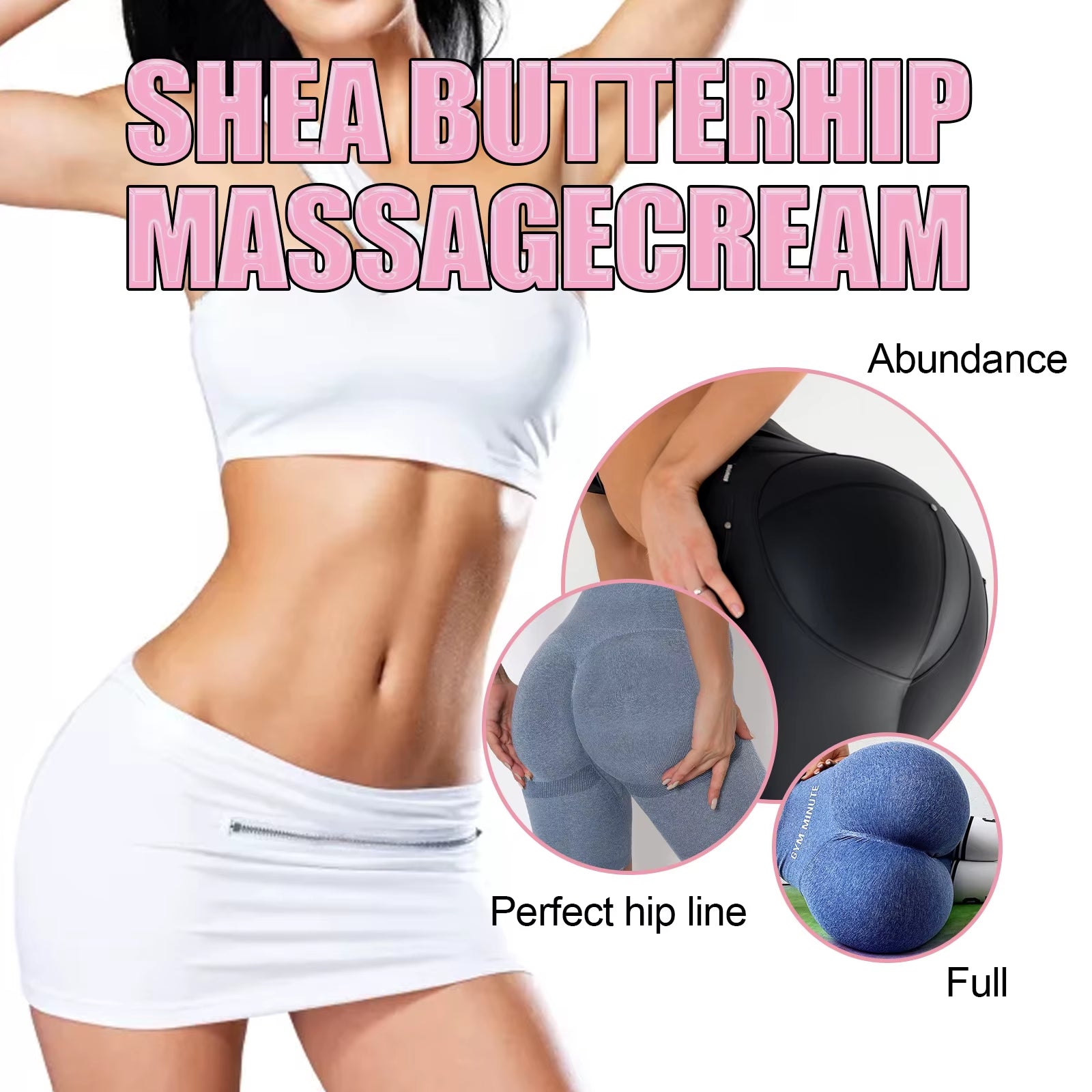Hip Lift up Butt Enhancement Cream Lifting Sculpts Plump Fast Growth Prevent Buttock Sagging Breast Enlargement Butt Enhancer
