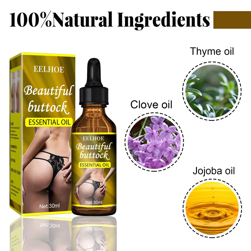 Sexy Butt-Lifting Essential Oil Lifting Firming Improving Sagging Increasing Hip Circumference Body Care up Nourish 30Ml