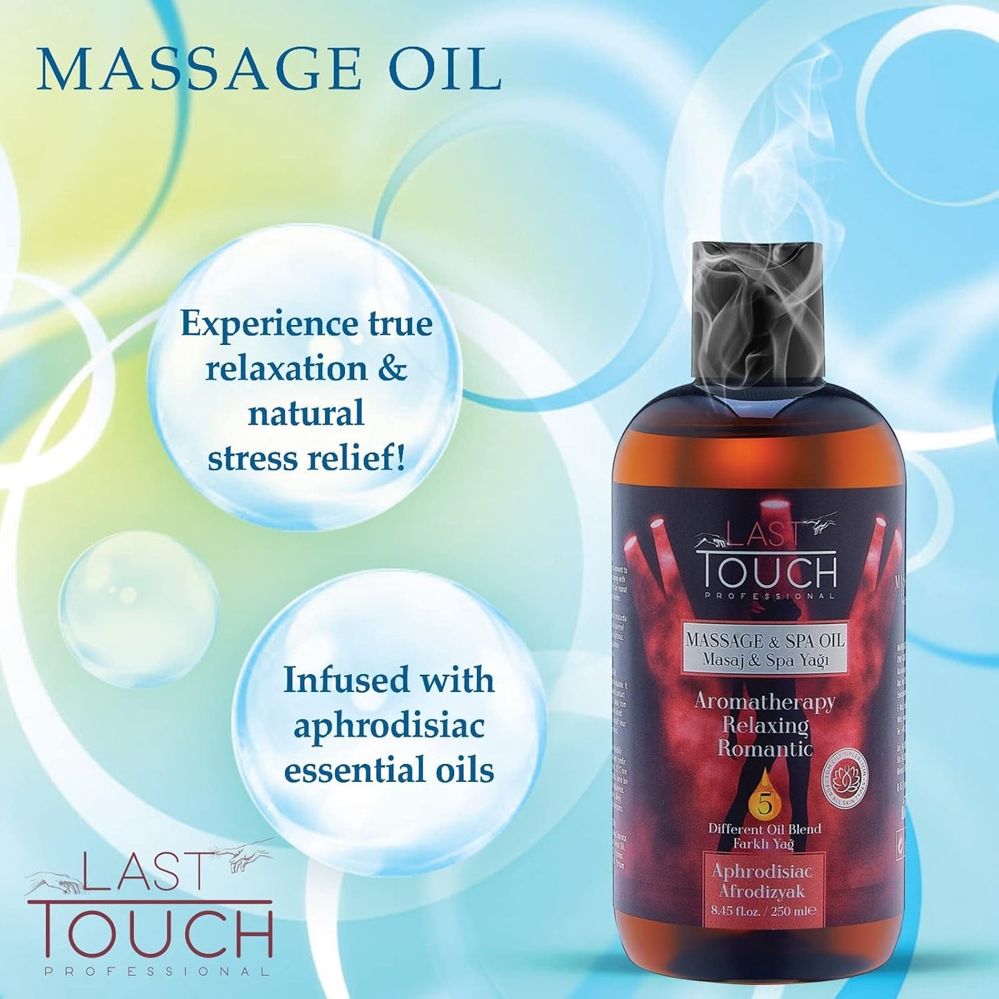 Aphrodisiac Sensual Massage Oil for Couples Sexual - Massage Oils for Date Night
