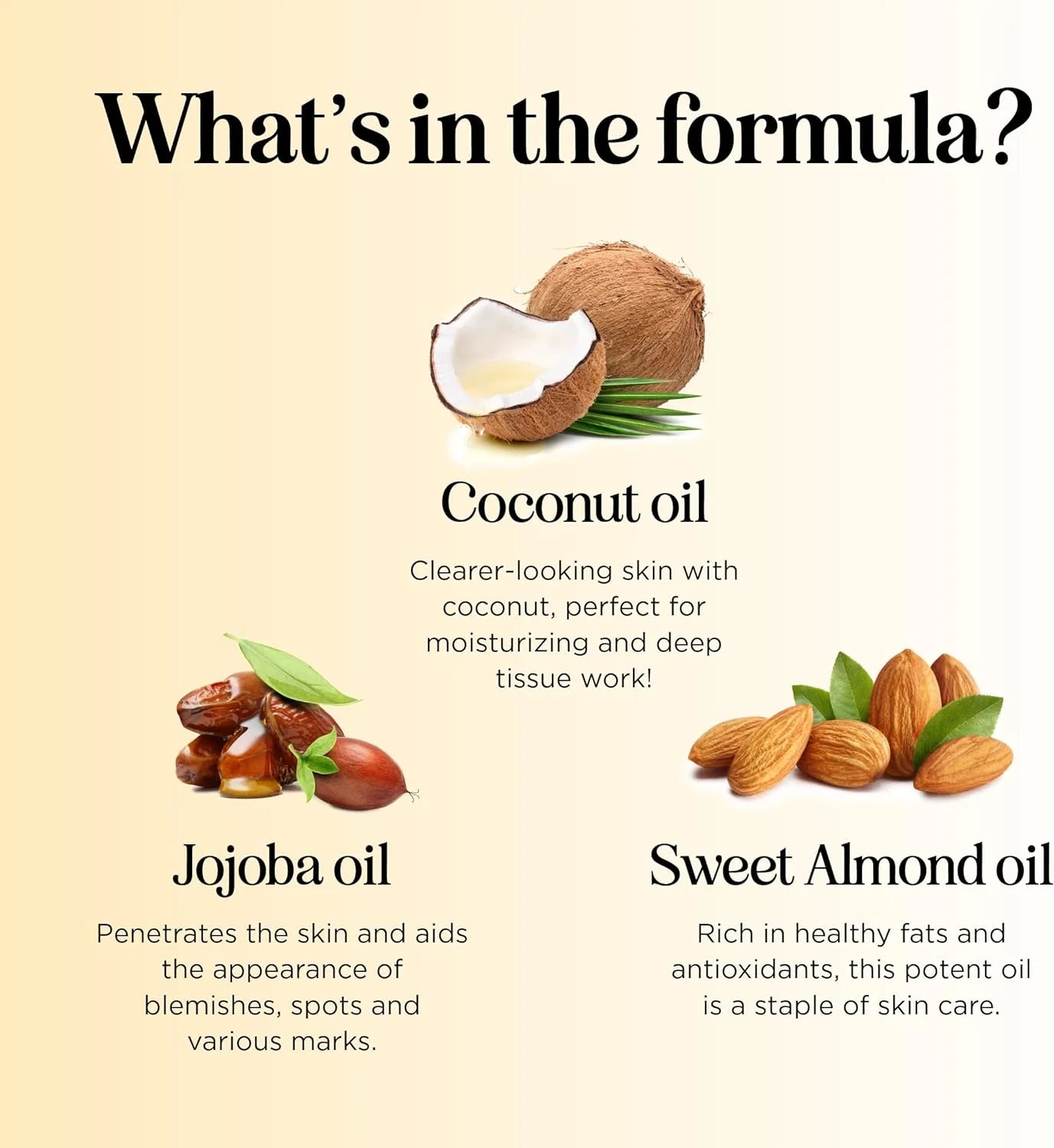 Tropical Sensual Massage Oil for Couples - Complete Relaxation Full Body Massage Oil for Date Night with Smooth Gliding Coconut and Sweet Almond Oil with Mango Scent - Non GMO Gluten Free and Vegan