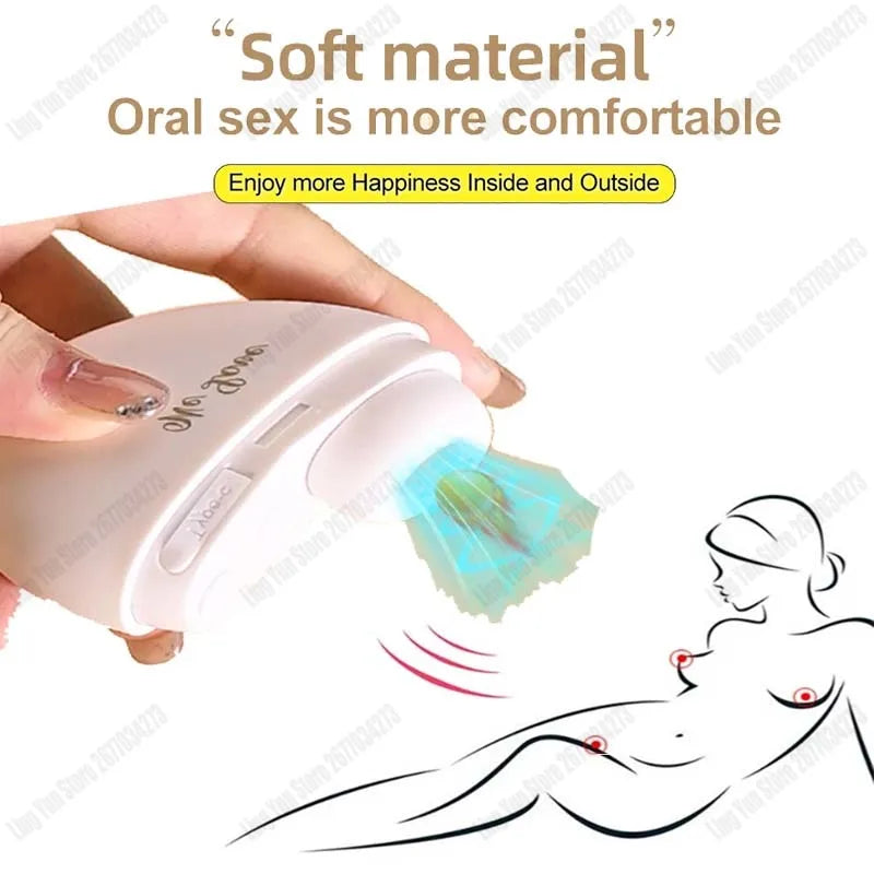 G-Point Vibrator Used for Female Magnetic Honey Bean Stimulation Vibrator Multi Frequency Ultrasonic Vibration Charging Female