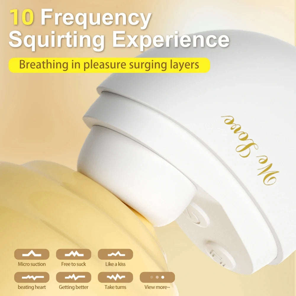 G-Point Vibrator Used for Female Magnetic Honey Bean Stimulation Vibrator Multi Frequency Ultrasonic Vibration Charging Female