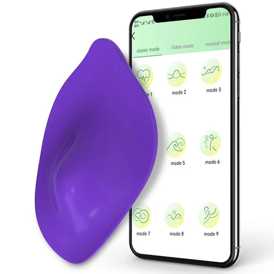 Wearable Panty Vibrator with APP Remote Control for Women, Remote Control Vibrator