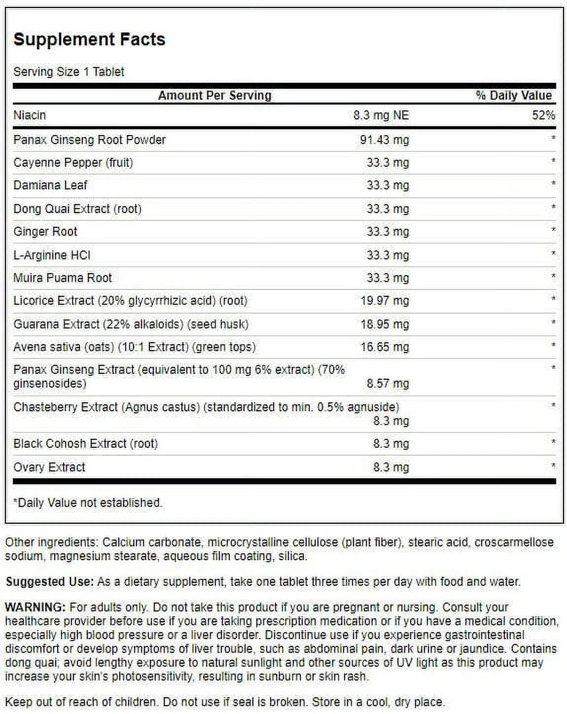 Ultimate Women'S Intimate Performance 90 Tablets