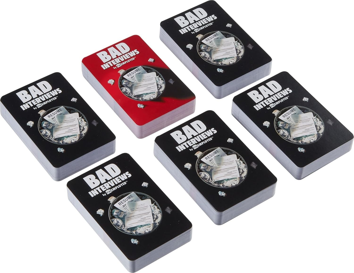 Bad Interviews by Funemployed Party Game for Adults and for 3 or More Players