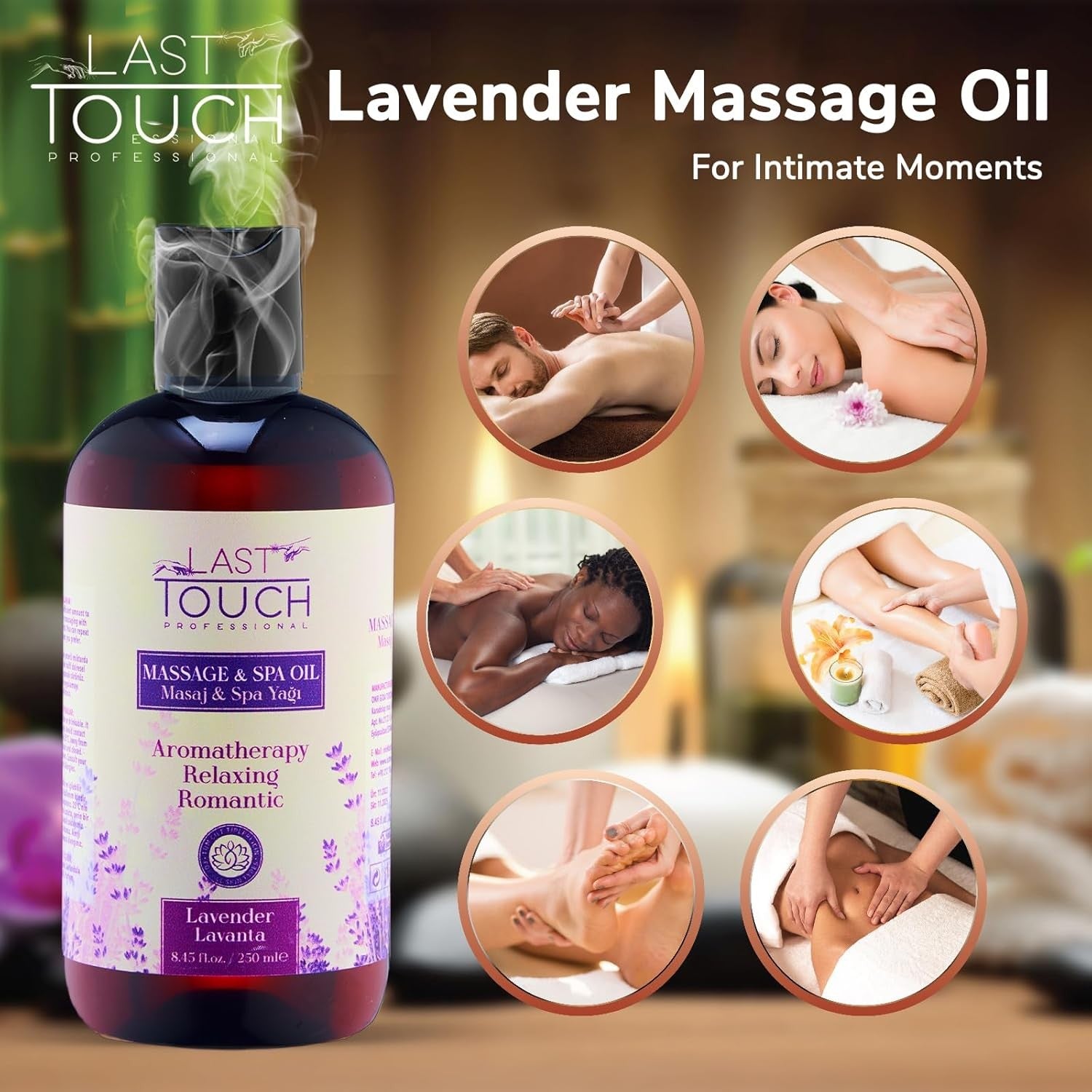 Lavender Sensual Massage Oil for Couples Sexual - Oils Date...