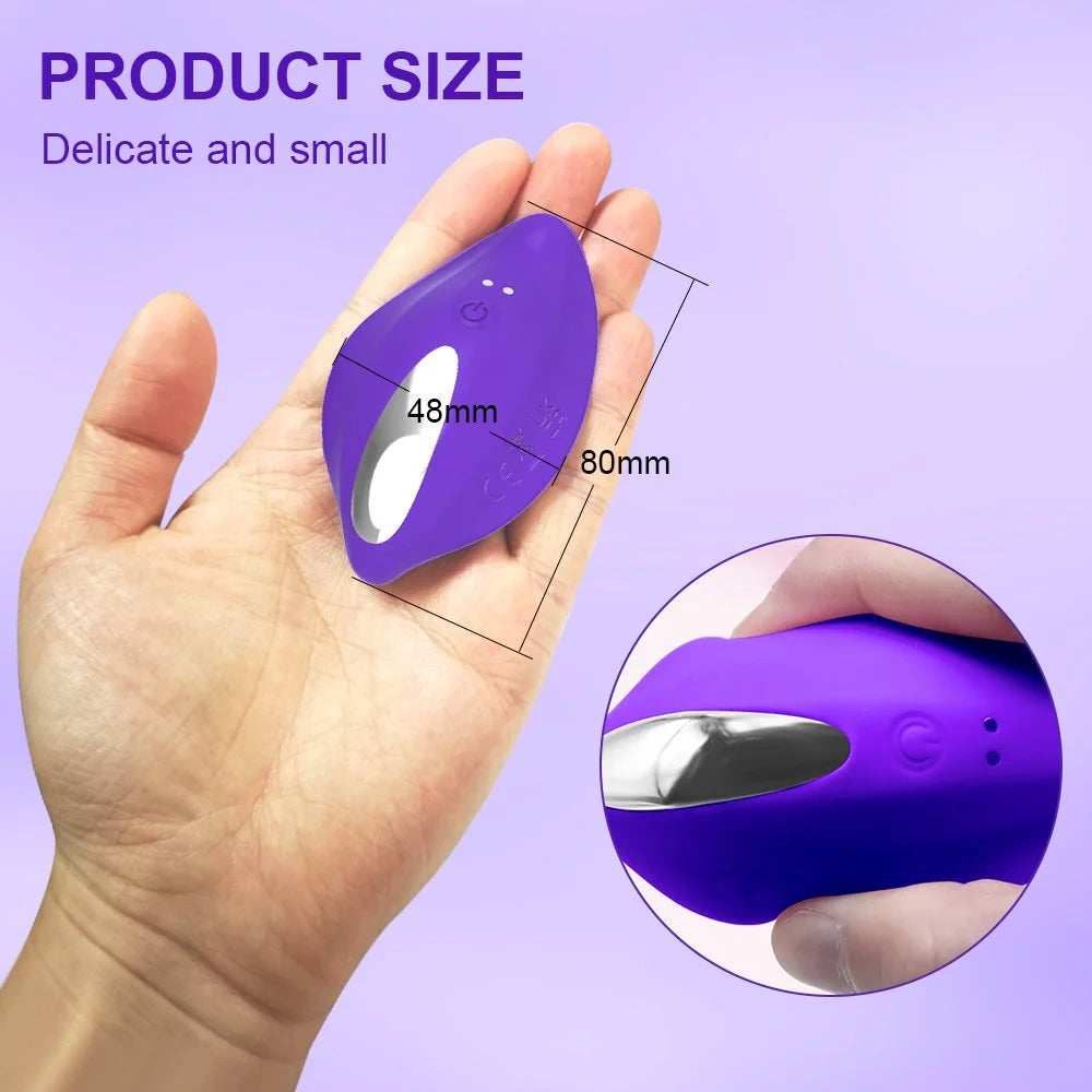 Wearable Panty Vibrator with APP Remote Control for Women, Remote Control Vibrator